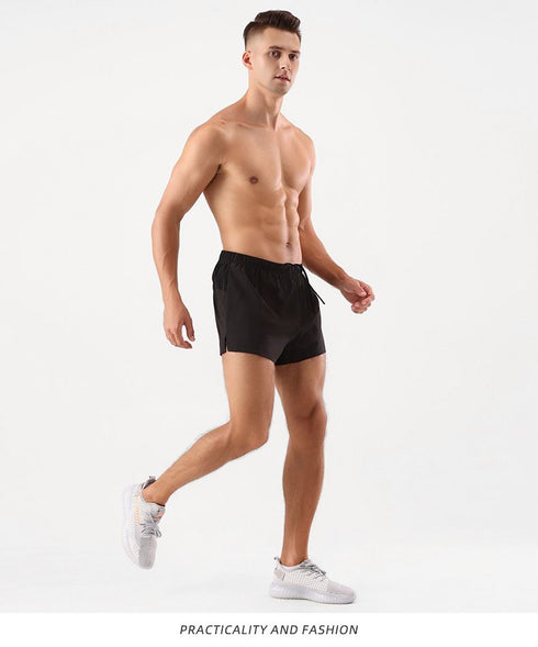 Men's Causal Running Sport Work Out Shorts with Liner