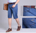 Men's Summer Fashion Plus Size Jeans Denim Dress Shorts