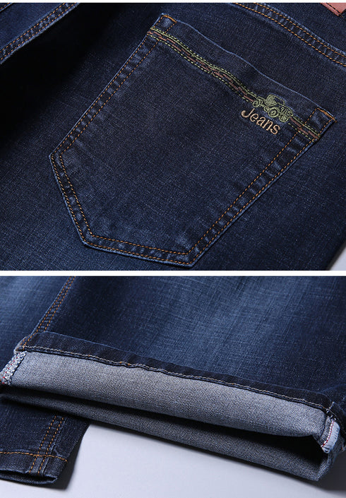 Men's Summer Fashion Plus Size Jeans Denim Dress Shorts