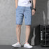 Newest Plus Size Summer Loose Mid Waist Men's Jean Shorts