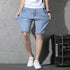 Newest Plus Size Summer Loose Mid Waist Men's Jean Shorts