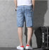 Newest Plus Size Summer Loose Mid Waist Men's Jean Shorts