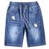 Comfy Loose Plus Size Mid Waist Denim Shorts For Men