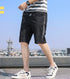 Loose Elasticity Comfy Plus Size Denim Shorts For Men