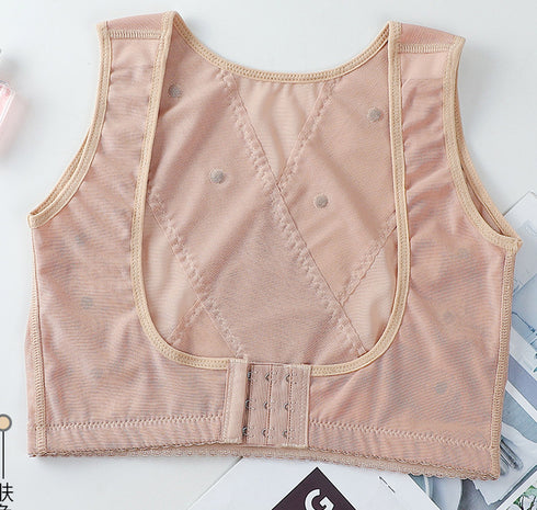Women's Open Bust Lift Breasts Vest Tops Chest Support Shapewear
