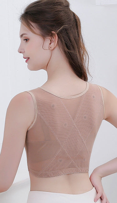 Women's Open Bust Lift Breasts Vest Tops Chest Support Shapewear