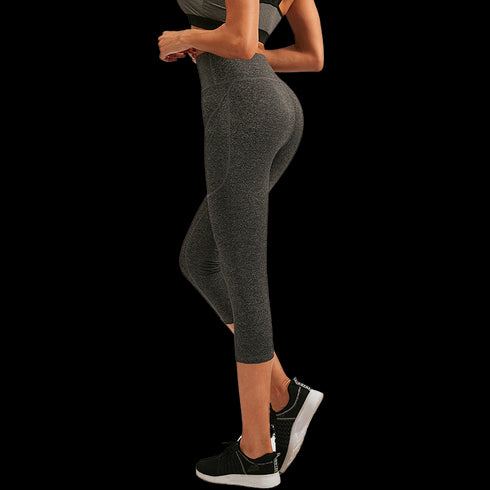 Women's Fitness Workout Quick Dry Skinny Pants Capri