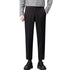 Relaxed Fit Pleated Dress Cropped Pants for Men