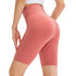 Women's High Waist Yoga Activewear Shorts with Pocket