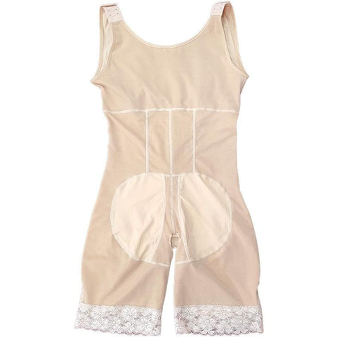 Women's Full Body Shaper Butt Lifter Lace Boxer Shorts Shapewear