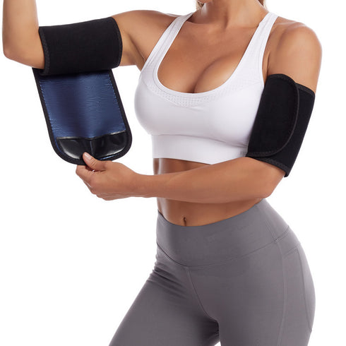 2PCS Women's Sauna Arm Bands Lose Arm Fat Sports Workout