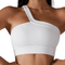 Women's Running Sports One Shoulder Yoga Vest Bra Tank