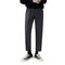 Men’s Relaxed Fit Pleated Stretch Dress Cropped Pants
