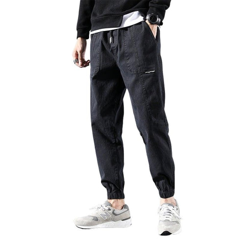 Men's Elastic Waist Loose Plus Size Joggers Pants