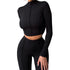 Women's Breathable Two Piece Outfits Top Pant Workout