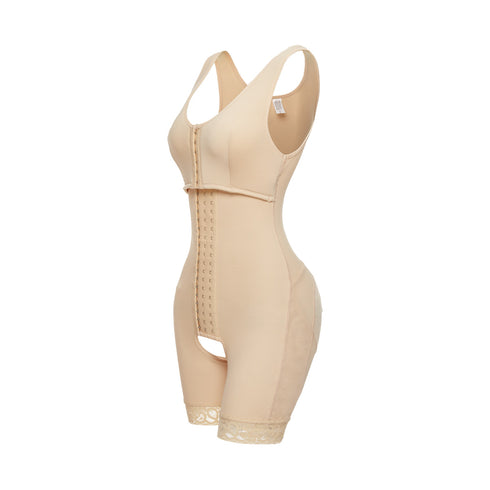 3 Rows Clasp Full Body Shaper Women's Plus Size Fajas Colombianas