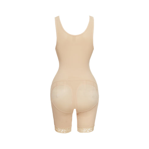 3 Rows Clasp Full Body Shaper Women's Plus Size Fajas Colombianas