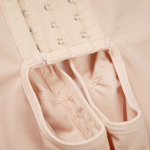 3 Rows Clasp Full Body Shaper Women's Plus Size Fajas Colombianas