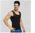 3 Rows Clasp Men's Body Shaper Abdomen Control Tank