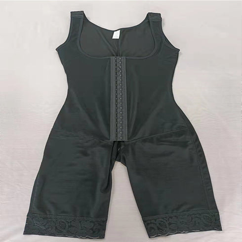 3 Rows Clasp Women's Tummy Tightening Hip Lift Lace Plus Size Shapewear