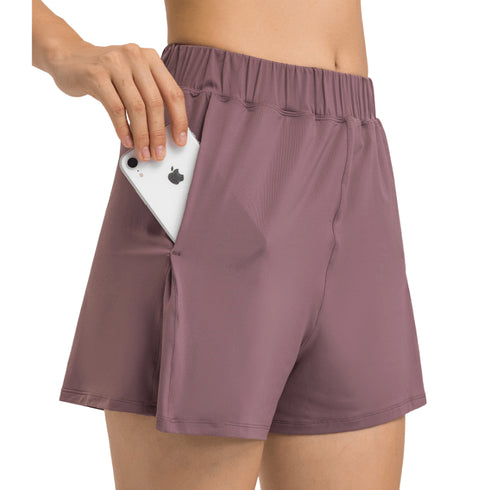 Women's Outdoor Loose Breathable Exercise Running Shorts