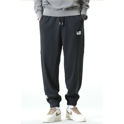 Winter Men's Trousers Traning Drawstring Joggers Pants