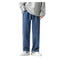 Vintage Men's Warm Loose Straight Denim Pants