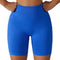 Women's High Waisted Exercise Running Skinny Yoga Shorts
