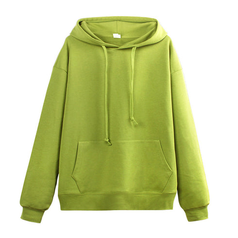 Blank Casual Unisex Long Sleeves Hoodies with Pocket