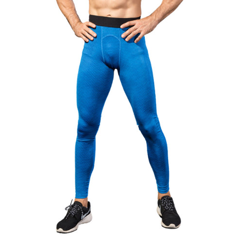Men's Quick Dry Running Skinny Printing Stretchy Pants