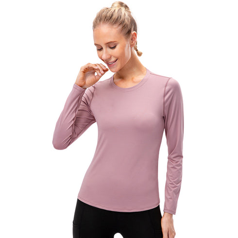 Winter Women's Fitness Long Sleeve Running Yoga Sweatshirts