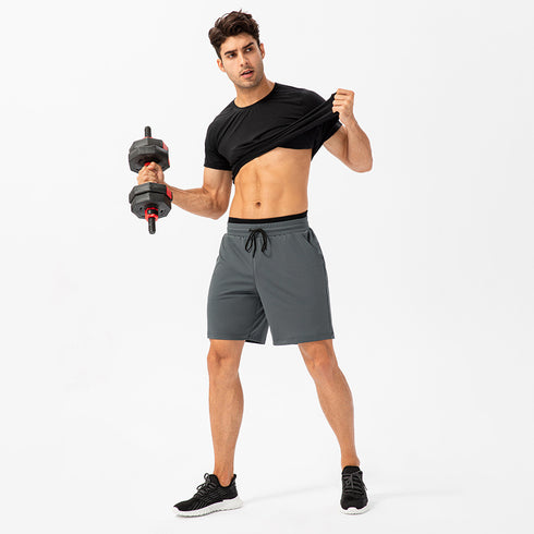 Men's Loose-Fit Breathable Basketball Short with Pockets