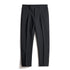 Men’s Relaxed Fit Pleated Stretch Dress Cropped Pants