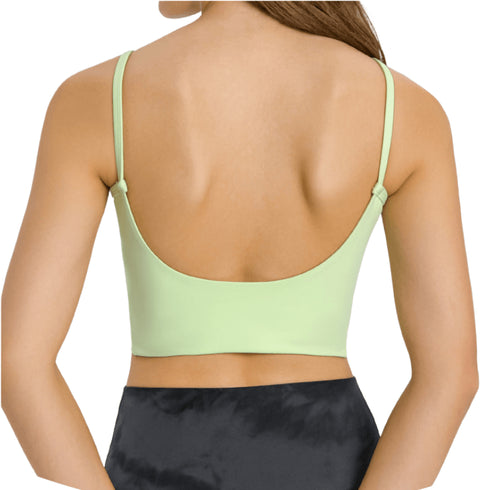 Women's Bra Pads Stretchy Skinny Yoga Fitness Tank