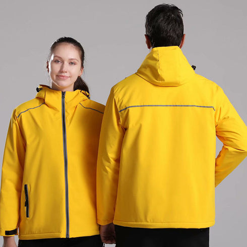 Work Wear Reflective Plus Size Windproof Winter Jacket