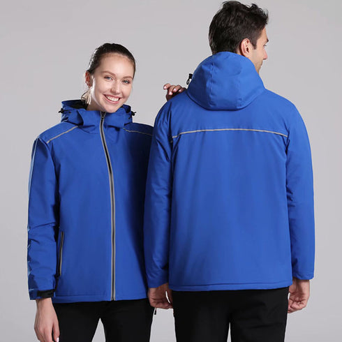 Work Wear Reflective Plus Size Windproof Winter Jacket