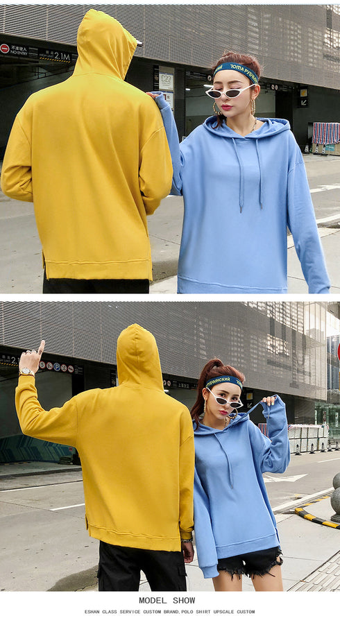 Plus Size Activewear Unisex Pullover Hoodies for Sublimation