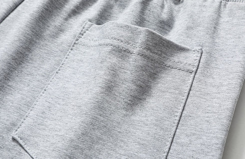 Athletic Shorts for Men with Pockets and Elastic Waistband