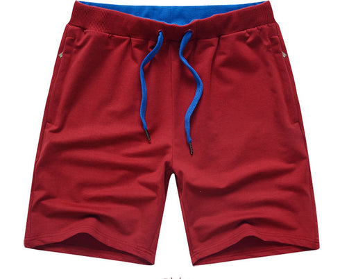 Athletic Shorts for Men with Pockets and Elastic Waistband