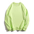 Athletic Unisex Sweatshirt Sport Solid Color Pullover
