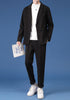 Autumn Woolen Plus Size Men's Casual Slim Fit Suit Jacket