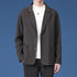Autumn Woolen Plus Size Men's Casual Slim Fit Suit Jacket