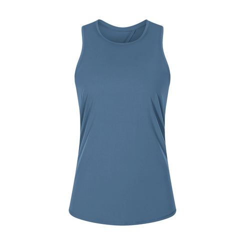 Back Belt Tank Women's Loose Breathable Running Tanks