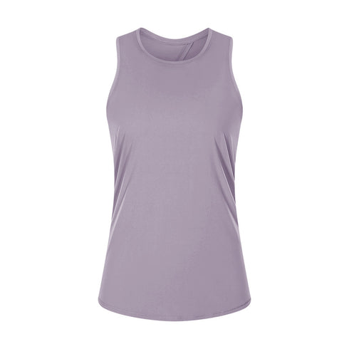 Back Belt Tank Women's Loose Breathable Running Tanks