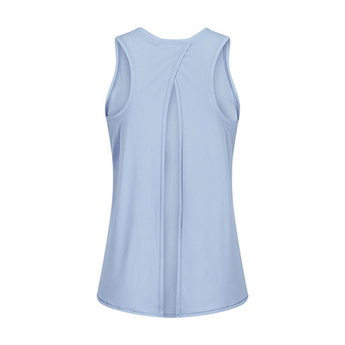 Back Belt Tank Women's Loose Breathable Running Tanks