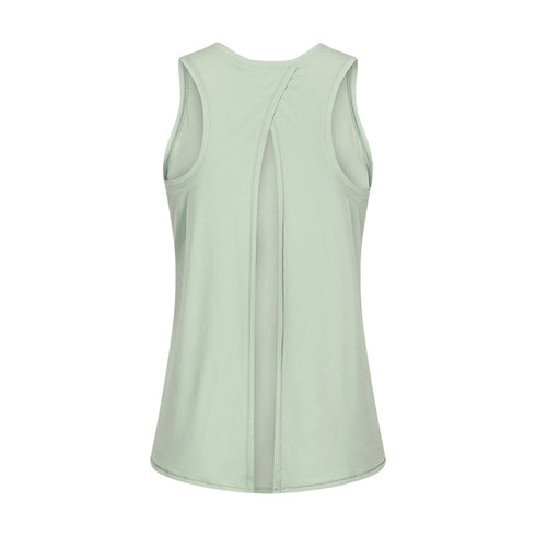 Back Belt Tank Women's Loose Breathable Running Tanks