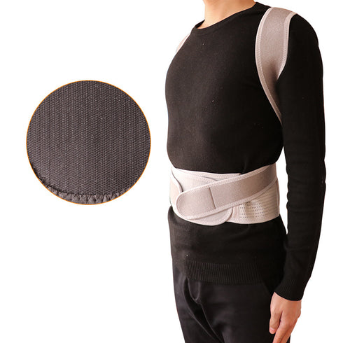 Back Pain Relief-Breathable Adjustable Posture Corrector-Back Brace