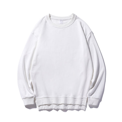 Basic Unisex Long-Sleeve Plus Size Sweatshirt