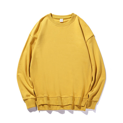 Basic Unisex Long-Sleeve Plus Size Sweatshirt