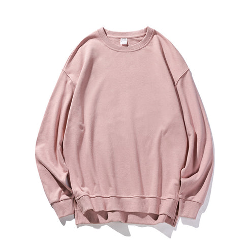 Basic Unisex Long-Sleeve Plus Size Sweatshirt